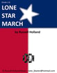 Lone Star March Concert Band sheet music cover